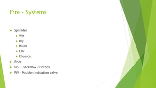 Fire Protection Systems for Facilities Managers | PPTX
