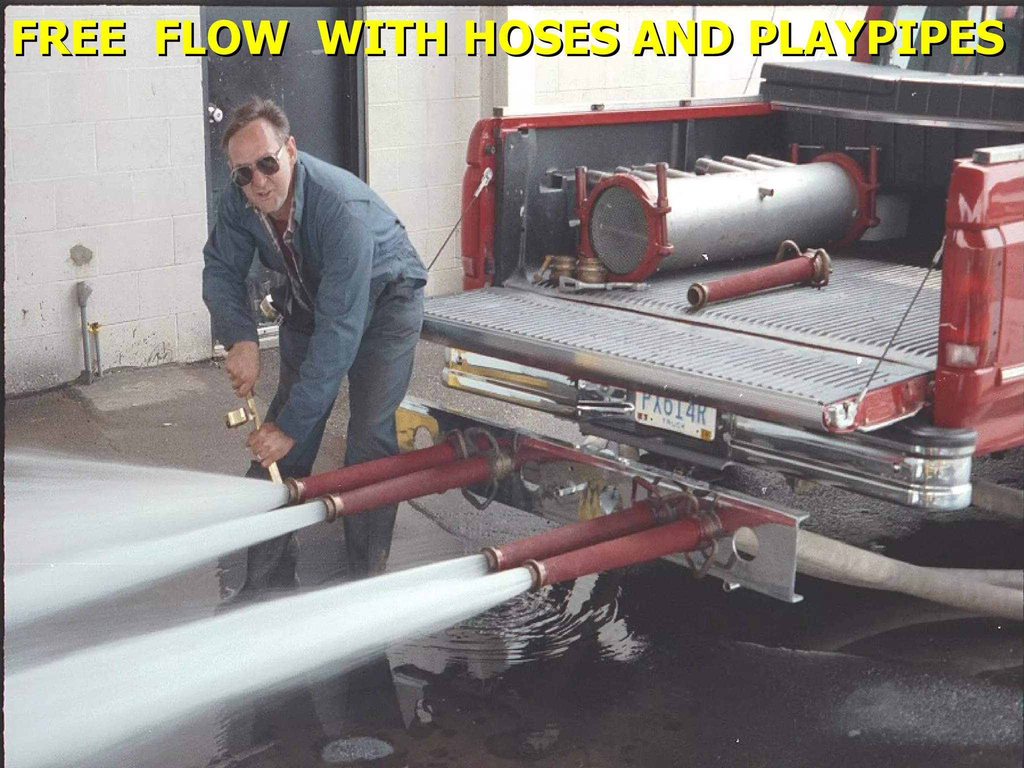 STATE of OHIO FIRE SCHOOL - BGSU 172
FREE FLOW WITH HOSES AND PLAYPIPESFREE FLOW WITH HOSES AND PLAYPIPES
 