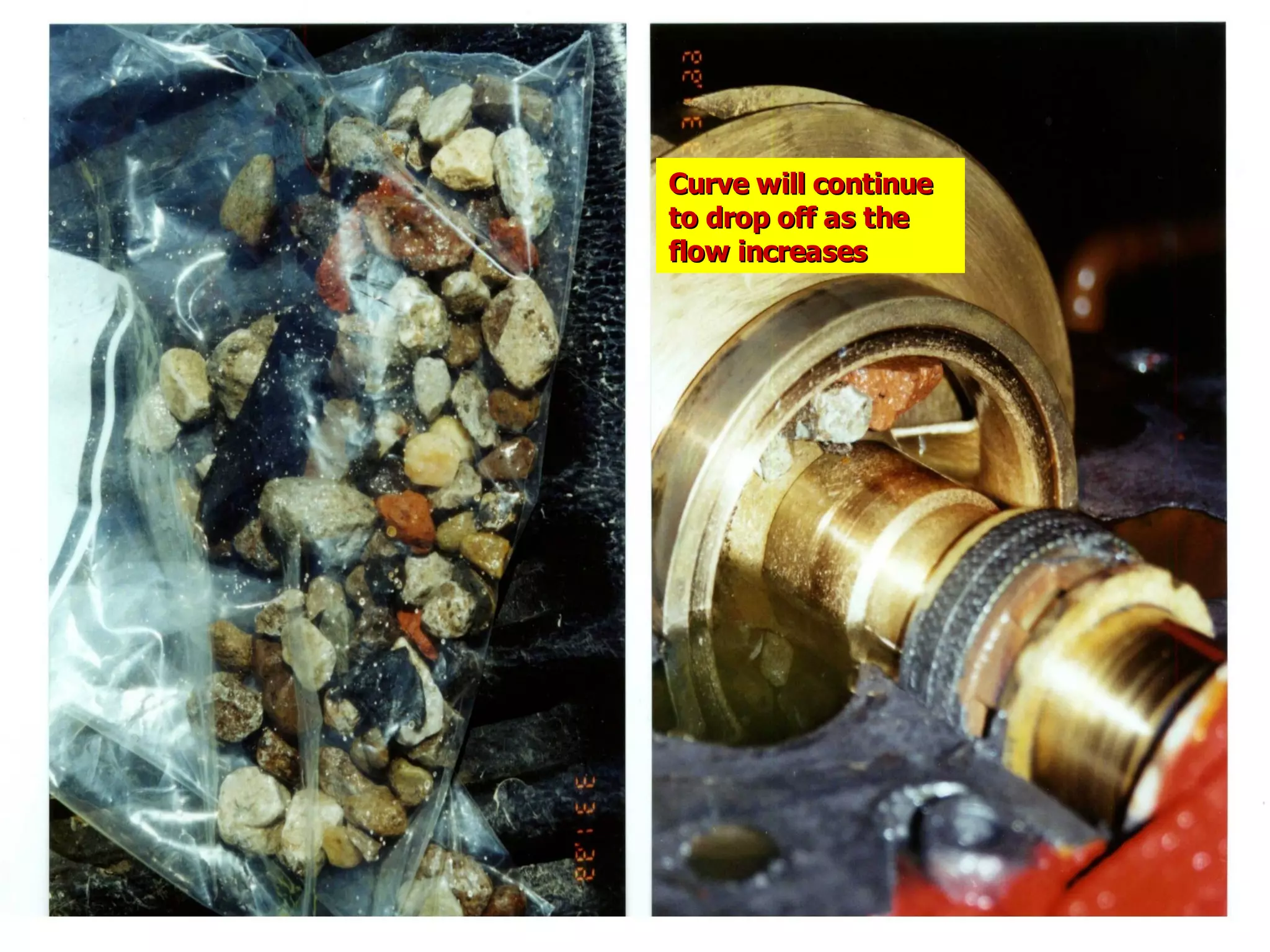 Curve will continueCurve will continue
to drop off as theto drop off as the
flow increasesflow increases
 