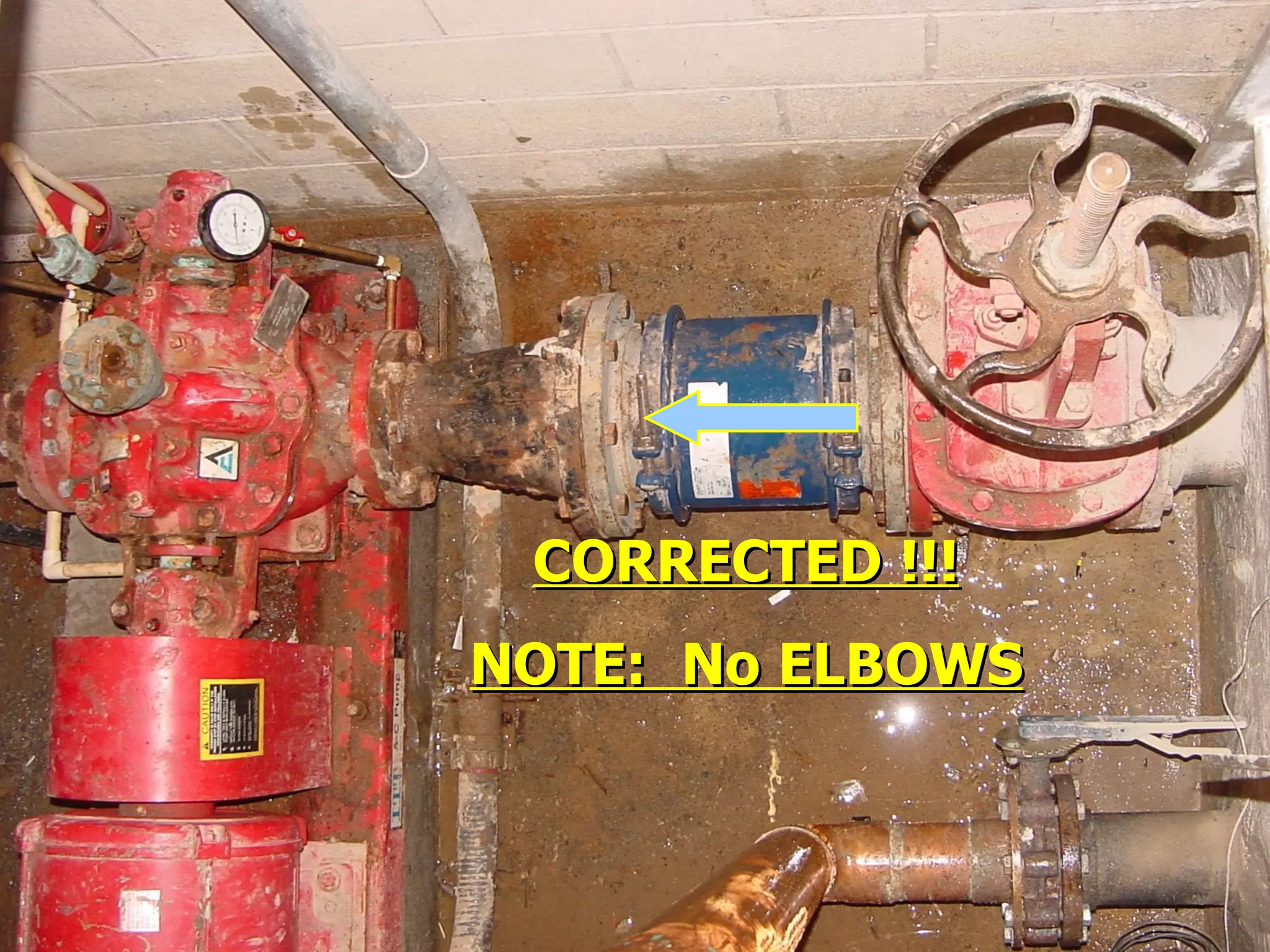 STATE of OHIO FIRE SCHOOL - BGSU 39
CORRECTED !!!CORRECTED !!!
NOTE: No ELBOWSNOTE: No ELBOWS
 