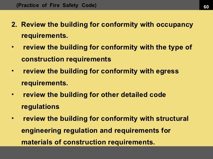 Fire Safety System & Codes