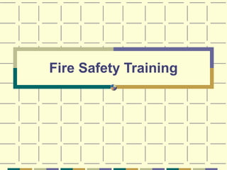 Fire Safety Training

 