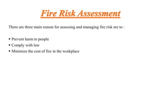 Fire safety | PPTX