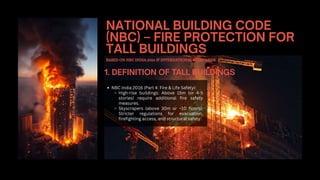 Fire protection in tall buildings architecture | PDF