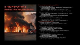 Except Fire Fire protection in tall buildings architecture | PDF