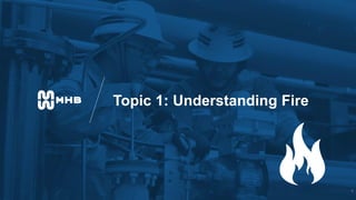 Topic 1: Understanding Fire
6
 