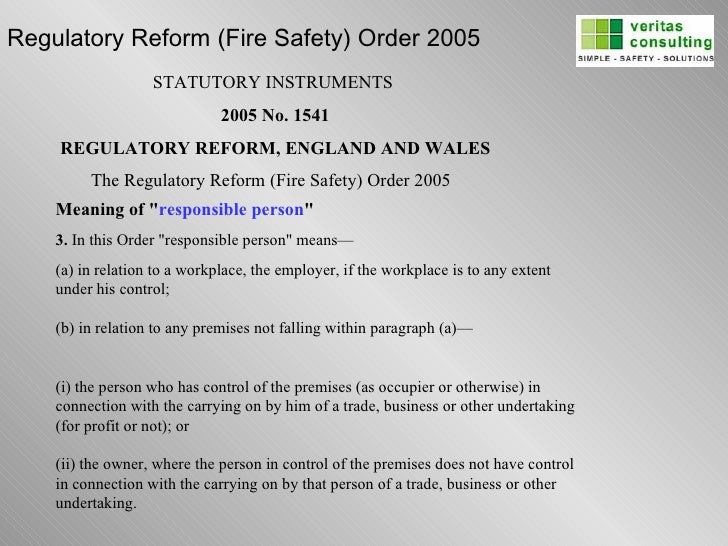 Fire Safety Presentation on Building Regulations Part B 2007
