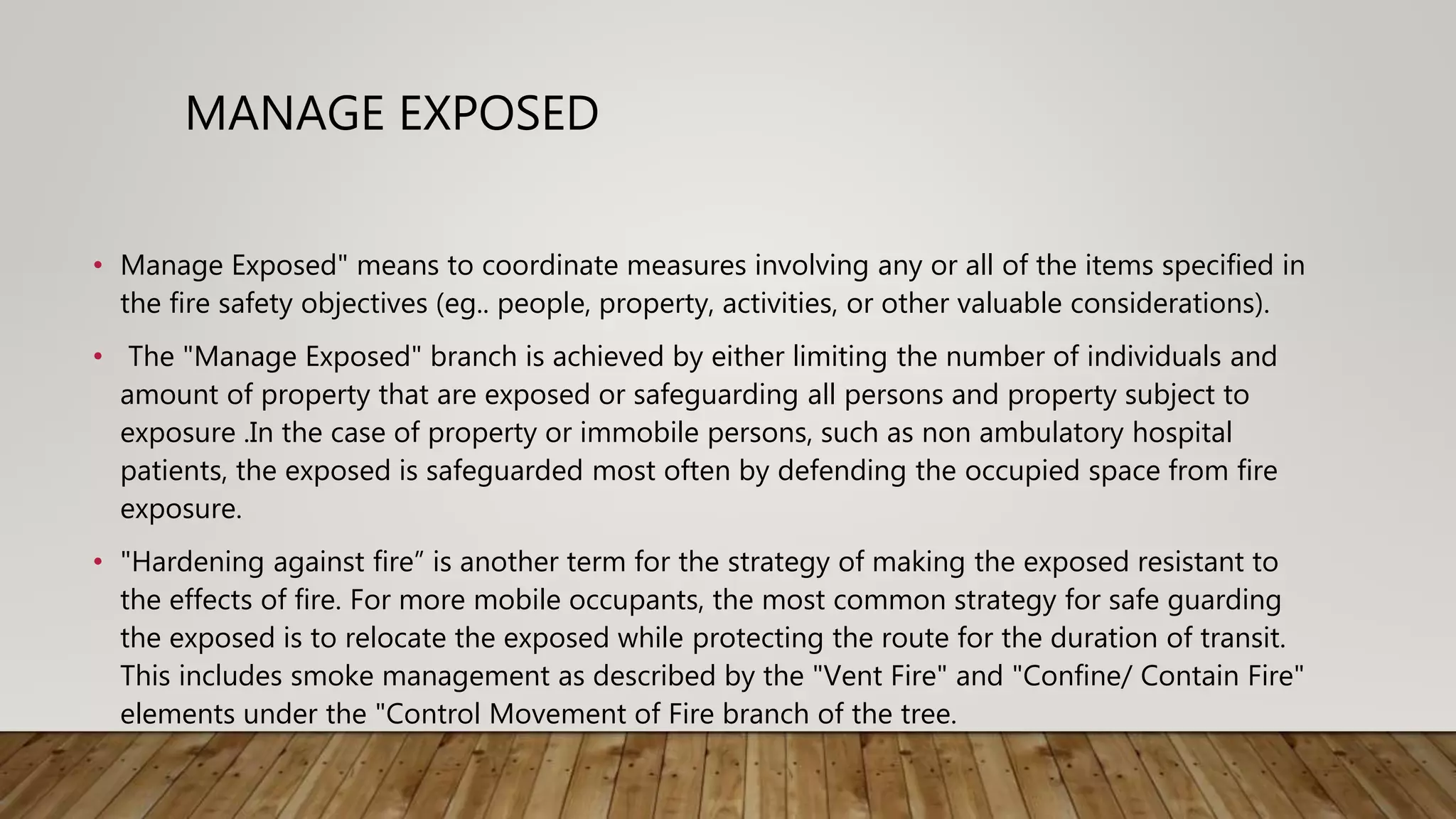 Fire safety decision tree | PPTX | Home & Garden