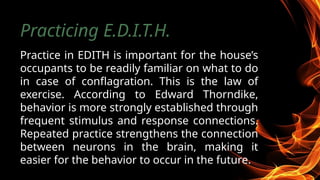 Operation Edith Fire Safety Drill....................... | PPTX