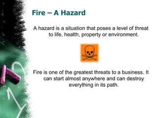 Banking Risk Fire Fire safety of Bank Premises | PPTX