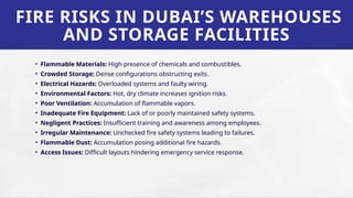 Fire Safety for Warehouses and Storage Facilities | PPTX