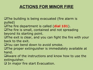 Alert Fire Project Minor Fire Safety Management | PPT