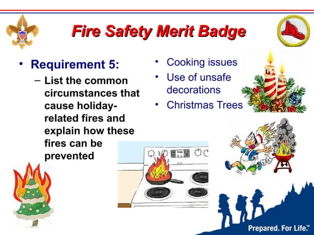 Image 2 for Fire Safety Merit Badge Worksheet