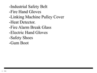 fire safety in pharmaceutical industries
