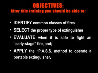Fire Safety Training | PPS