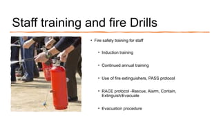 Importance and implementation of Fire safety in Hospitals | PPTX