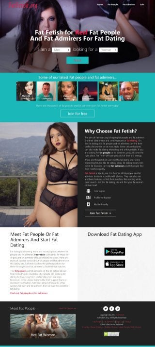 fat fetish - fat dating site for fat people and fat admirers