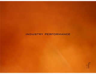 industry performance
 