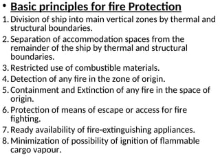 Fire structural integrity for fire protection, fire detection and fire ...
