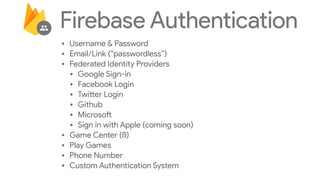 Five Things You Didn't Know About Firebase Auth | PDF