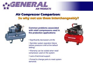 Complete Product Line - General Air Products Fire Protection Division | PPT