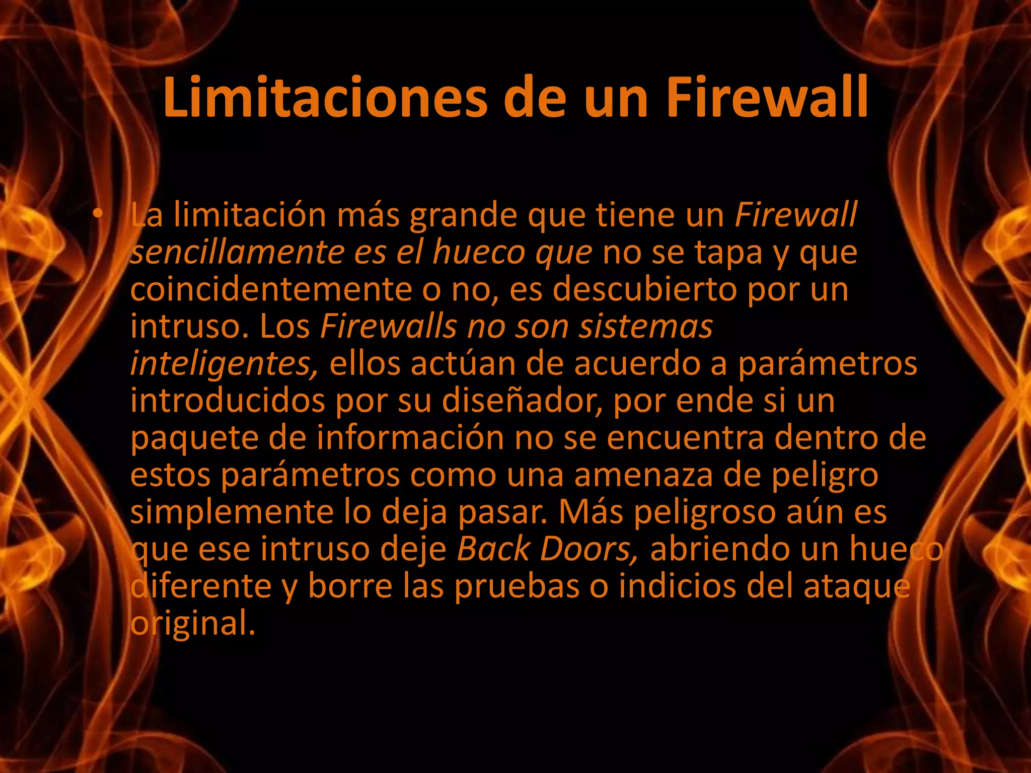  El hardware no consume recursos del sistema (CPU y memoria) y no es dependiente del S.O.Siempre es másaconsejable una opción de hardware.