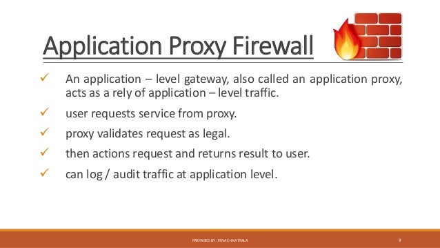 circuit level proxy firewall