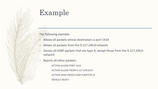 Firewall | PPTX