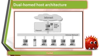 FireWall
Dual-homed host architecture
 