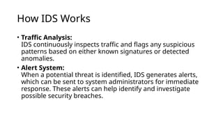 firewall and IDS in information security | PPTX