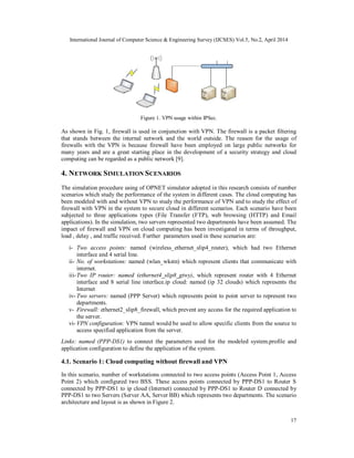 Firewall and vpn investigation on cloud computing performance | PDF