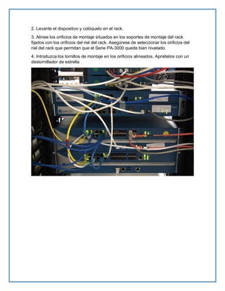Levente Rack Firewall palo alto | PDF