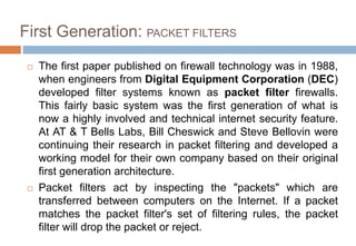 Firewall | PPTX