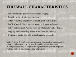 Comprehensive Guide to Firewalls in Computer Security: Types, Design ...