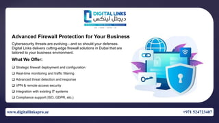 Network Security & Firewall Solutions Provider in Dubai, UAE | PDF