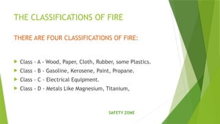 Work Intruction Fire Classification fire watch training Certificate ........ | PPTX