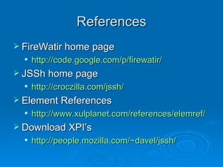 FireWatir - Web Application Testing Using Ruby and Firefox