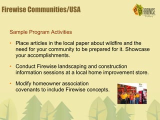 Firewise CommunityPresentation | PPT