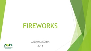 FIREWORKS
JAZMIN MEDINA
2014

 