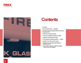 Firex ebook - FIRE SAFETY GUIDES | PPTX