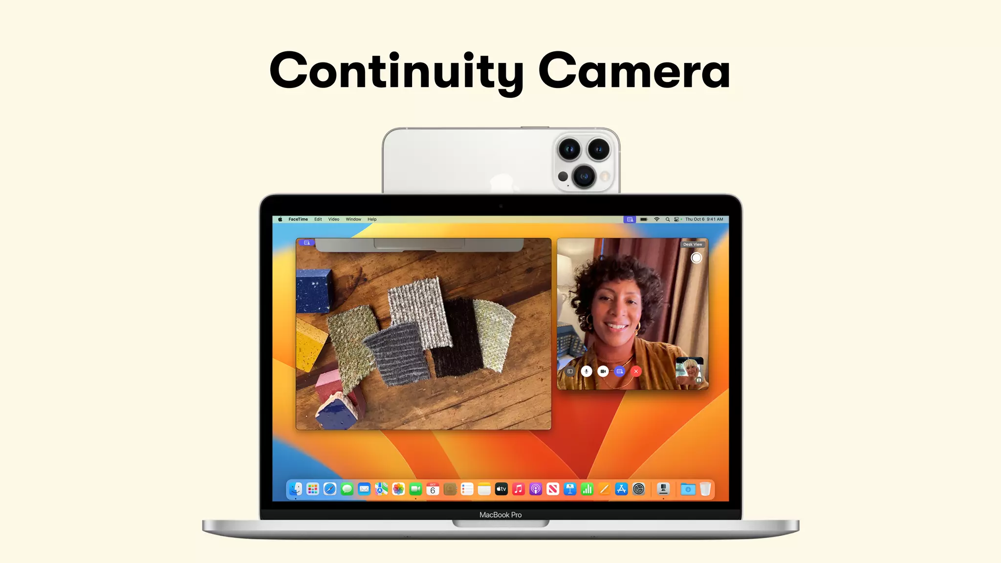 Continuity Camera
 