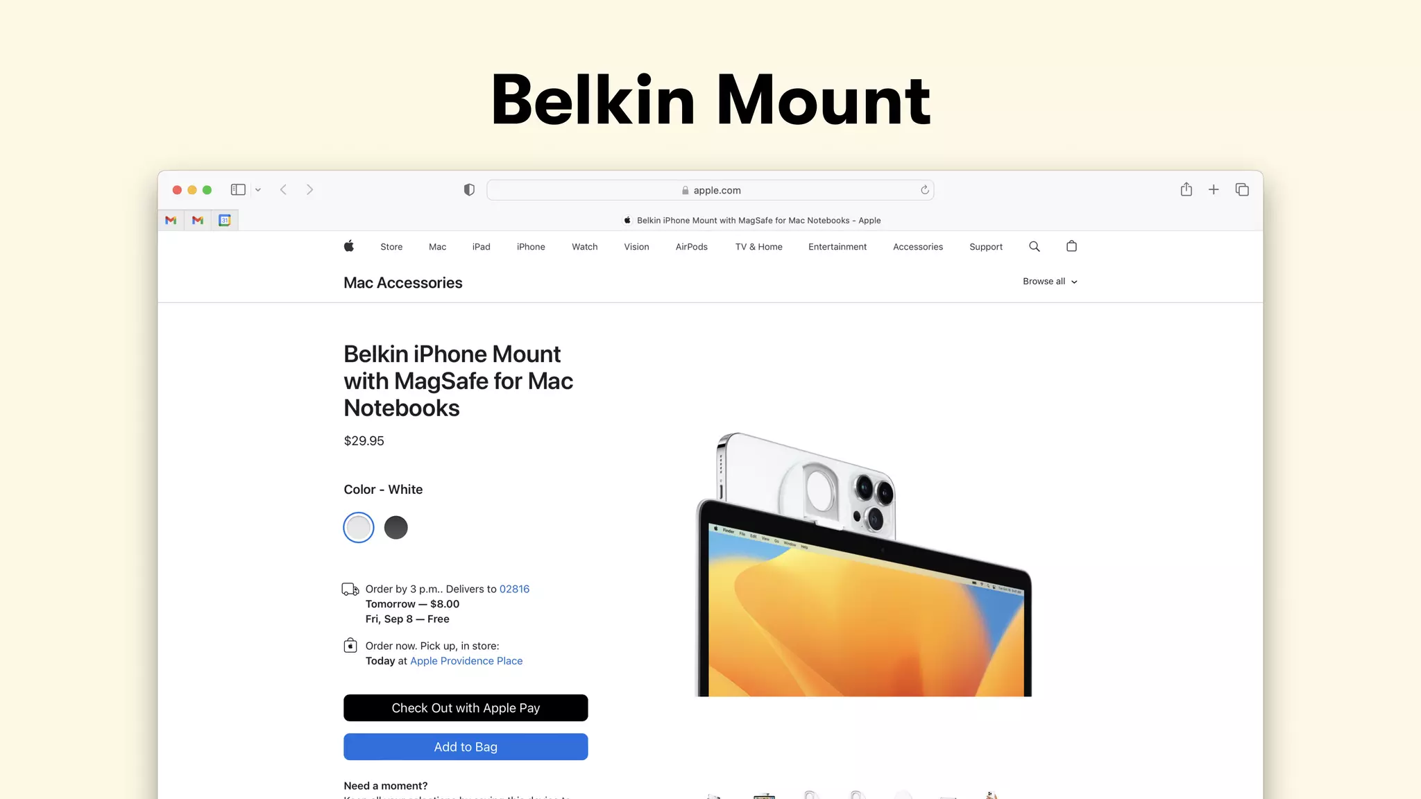 Belkin Mount
 
