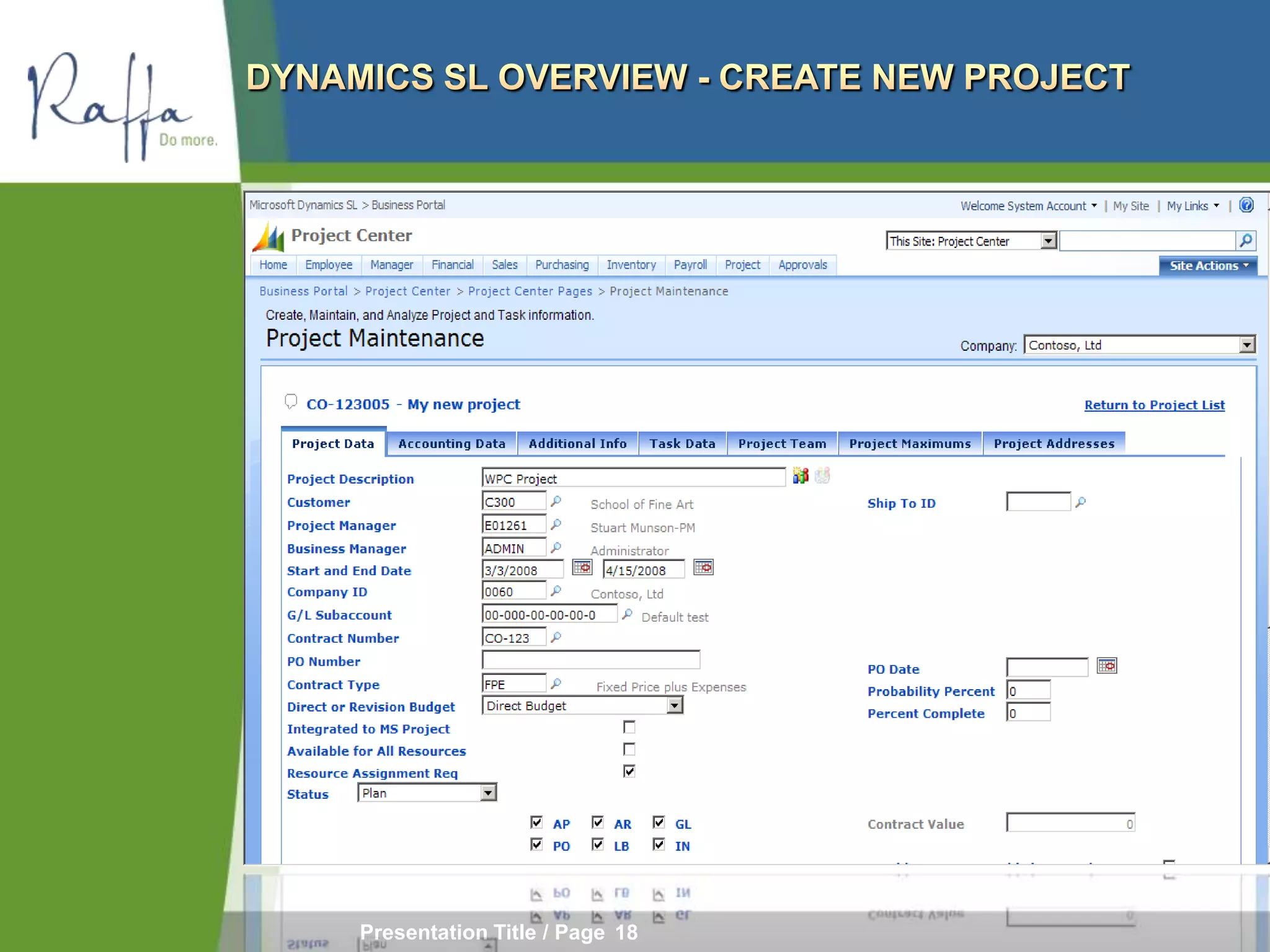 Presentation Title / Page 18
 