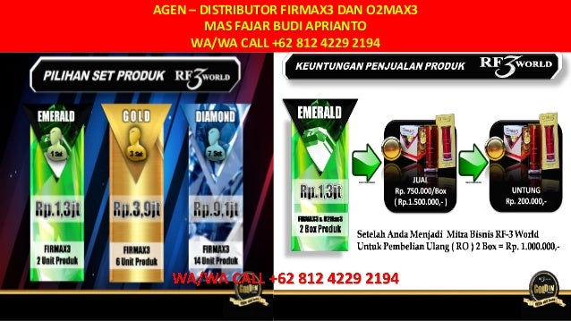 WA 62 812 4229 2194, Agen Firmax3 Bandung