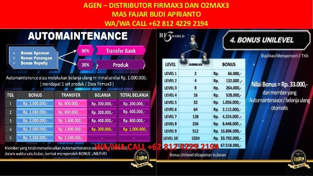 WA 62 812 4229 2194, Agen Firmax3 Bandung