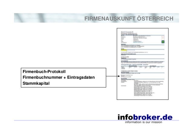 Firmenauskunft Osterreich