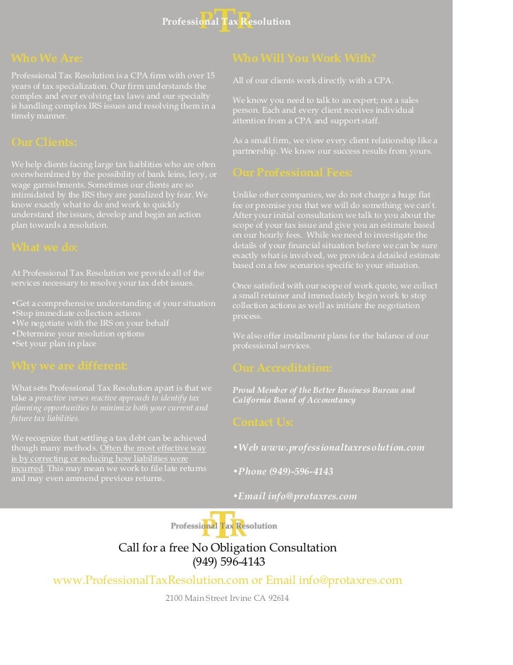 Need IRS Tax Debt Resolution? Hire the Right Tax Settlement Company