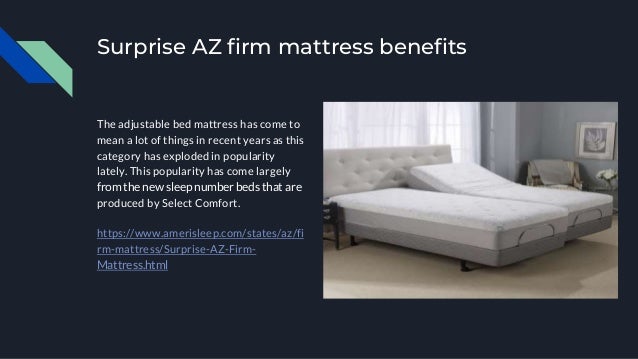 Firm Mattress Benefits Surprise Az