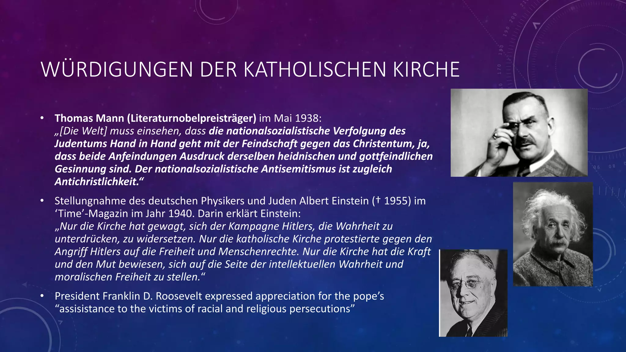 Kirche In Der Ns-zeit Zusammenfassung Katholische Kirche in der NS Zeit. Papst Pius und Hitler. | PPT