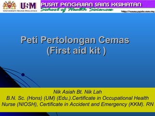 Firs Aids Box | PPT